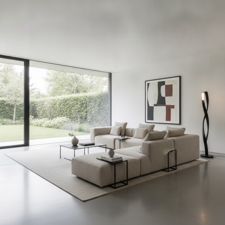 Modern interior design example